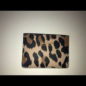 Kate Spade leopard card holder.